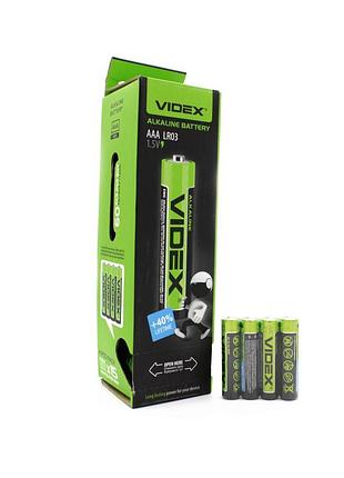 Аккумуляторные батарейки aaa lr03 alkaline, 60 шт.