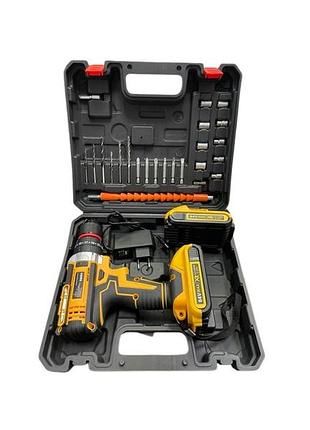 Акумуляторний високопотужний шуруповерт cb-3981 64v