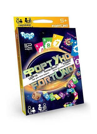 Настольная игра "фортуно: средний уровень" от danko toys