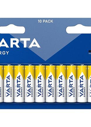 Батарейки varta lr6/aa energy — набор из 10 штук, алкалиновые
