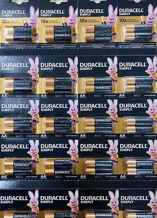 Алюминиевая щелочная батарейка duracell lr06 (aa), артикул 5573 — долговременная энергия для устройств