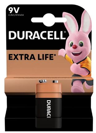 Батарейка duracell крона 6lp3146 9v с индикатором заряда