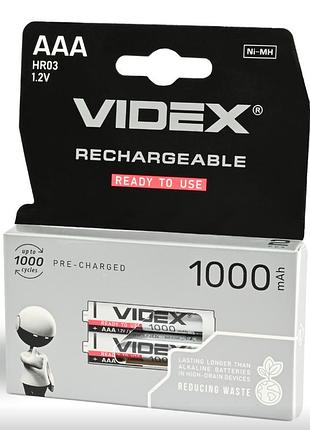 Акумулятор ni-mh hr03 aaa 1000mah 1.2v - надійна енергія для вашої техніки