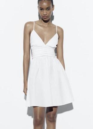 Плаття сарафан нове zara з бантом