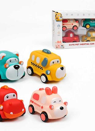 Коллекция инерционных игрушечных машин md 2125 для детей