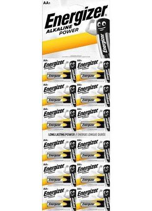 Батарейки aaa alkaline energizer, упаковка 12 шт.