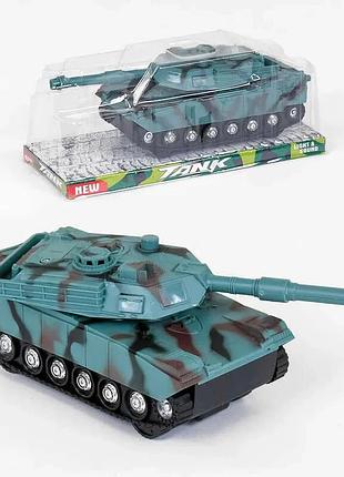 Игрушечный инерционный танк 383-22 d с эффектами