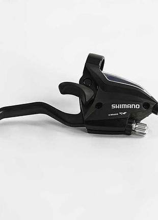 Манетки shimano ef - 500-7 для переднего переключателя на 7 скоростей