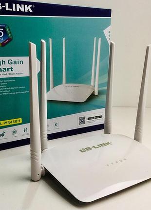 Маршрутизатор wifi lb-link bl-wr450h 2.4ghz 300 mbps — бездротовий роутер з високою швидкістю передачі даних
