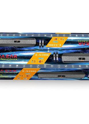 Акустична система eraear e-s1000 з мікрофоном для якісного звучання — портативна стерео колонка для чистого звуку