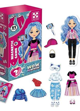 Магнітна гра "wow surprise: блогер" від vladi toys