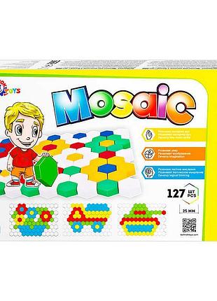 Розвиваюча мозаїка "technok toys" №3, 127 елементів