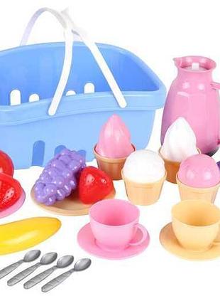 Игровой набор посуды "technok toys" для пикника