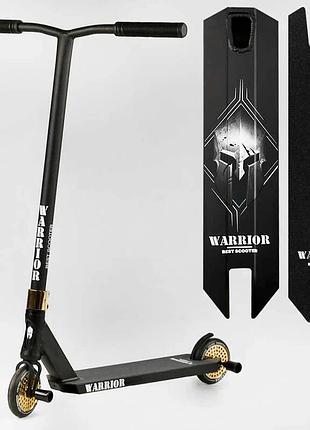 Высококачественный трюковый самокат "warrior" с системой hic
