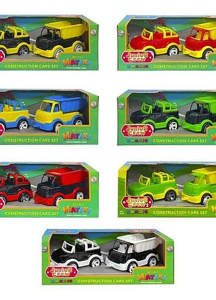 Набор игровых машинок "mini matiki" 002/13 (24) "bamsic", 2 машинки в коробке