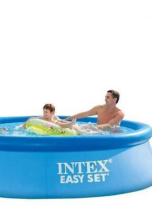 Наливний басейн intex 28110 np - комфорт та розваги у вашому дворі