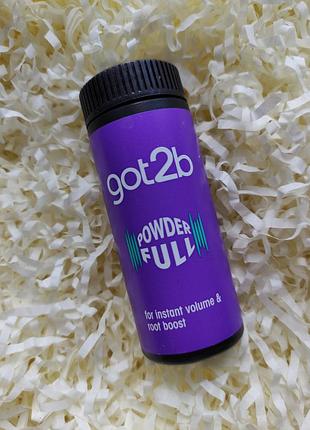 Got2b powder full.стайлінг пудра для волосся