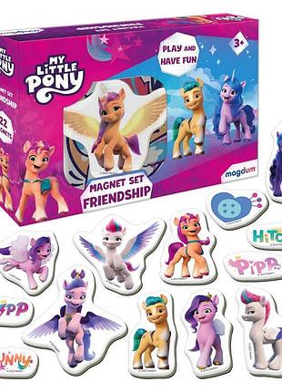 Набір магнітів "my little pony: дружба" (60 шт.) - магічний світ пригод