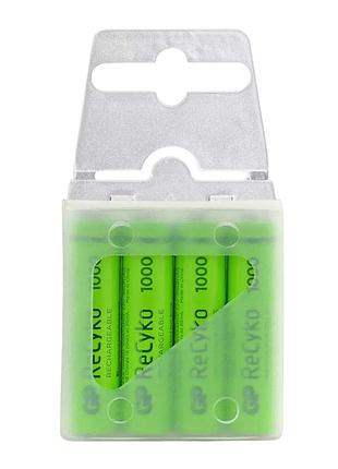 Экологичный аккумулятор gp recyko 1000 /r3 aaa /ni-mh 950mah 1.2v