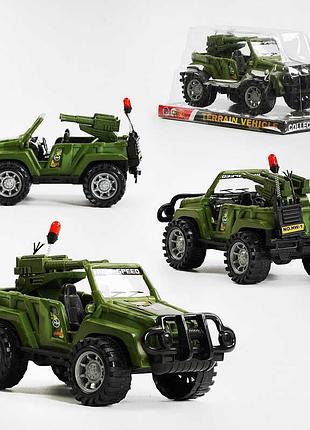 Військовий позашляховик "terrain vehicle" з інерційним механізмом