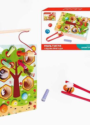 Магнитная игра "садовые приключения" - незабываемые моменты с 4fun game wood club