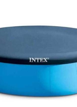 Защитный тент для бассейна intex 28021 диаметром 305 см