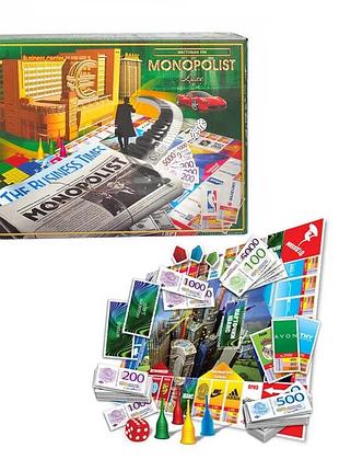 Настільна гра "монополіст люкс" від danko toys