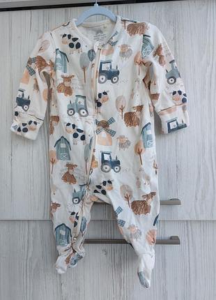 Бавовняний чоловічок next для хлопчика 3-6м