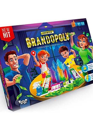 Премиум настольная игра "брендополия" от danko toys