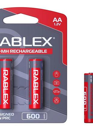 Акумулятор rablex hr6/aa ni-mh 600mah — ідеальний вибір для ваших пристроїв