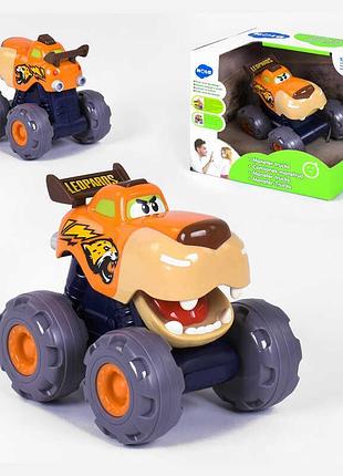 Инерционная игрушка-машинка "зверёк" 3151 b в коробке