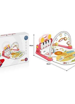 Игровой коврик he 0636 с подсветкой и музыкой