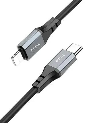 Usb кабель hoco x86 pd для быстрой зарядки и передачи данных (pd + iphone)