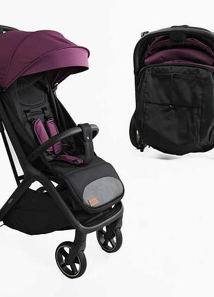 Прогулочная детская коляска joy willow wl-65316 с алюминиевой рамой и телескопической ручкой