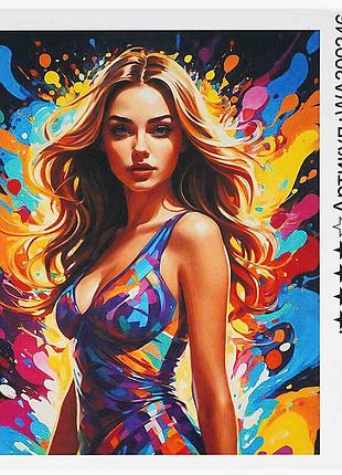 Набор для рисования по номерам "wtoys" wa 300346 (30) - 40х50 см в стильной упаковке
