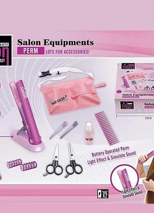 Набор для творческого парикмахера ylq 085 a: стильный стайлер и игрушечные инструменты