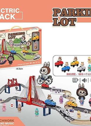 Игровой электрический трек трек 9263-14 a с подсветкой и музыкой