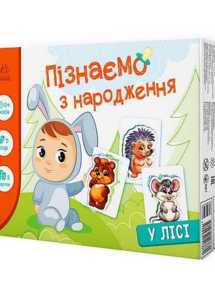 Игровой набор "познакомимся с лесом" для малышей