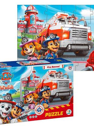 Дитячий пазл paw patrol fire rescue 200641 з 30 великими деталями від dodo