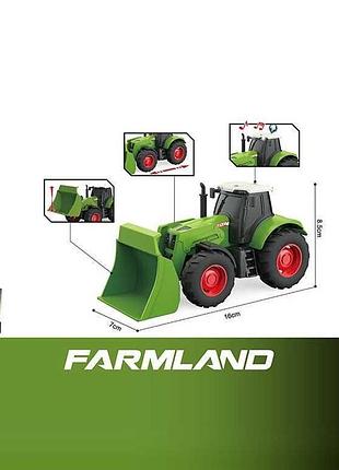 Дитячий іграшковий трактор wy 1155 a (96) з ковшем і звуковими ефектами