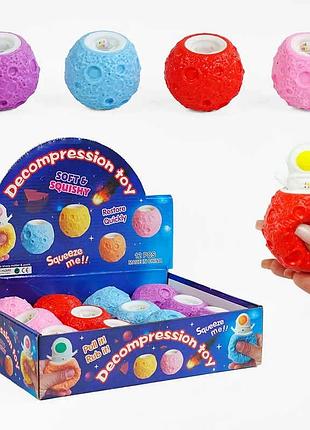 Антистрессовая игра "космонавт" в упаковке из 12 штук