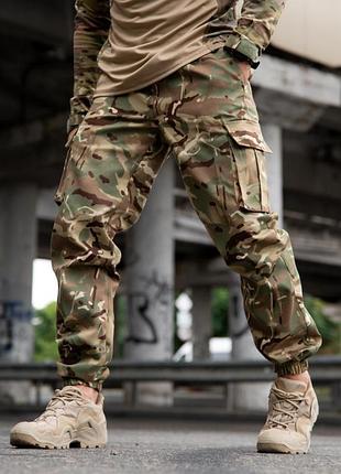 Тактичні штани tactical canvas pants мультикам вт5412