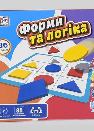 Игра-головоломка "формы и логика" ukb-b 0034 для развития мышления