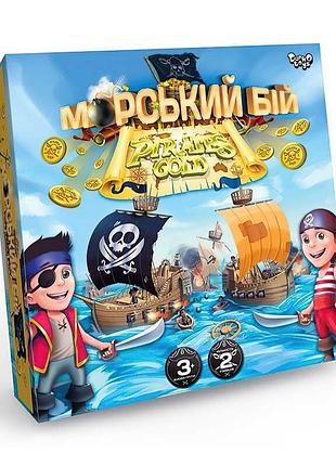 Настольная игра "пиратские приключения: золото морей" от danko toys