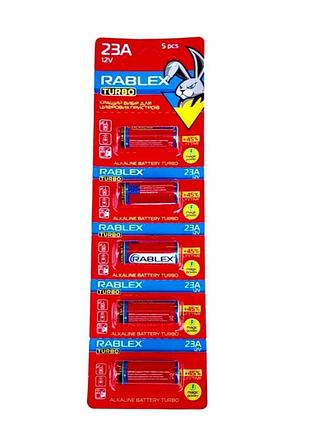 Батарейка rablex turbo 23a 12v повышенной емкости