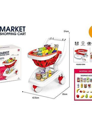 Дитячий ігровий візок для покупок 922-150 з аксесуарами