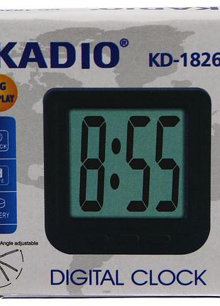 Электронные часы kadio kd-1826 с большим дисплеем