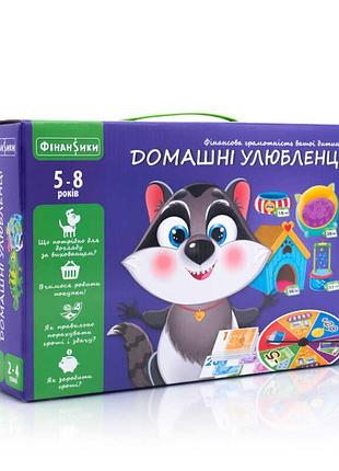 Настільна гра "домашні улюбленці: весела пригода" від vladi toys