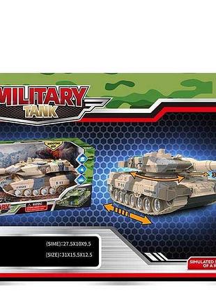 Іграшковий танк leopard hs 8011 a/b з музичними ефектами та підсвічуванням