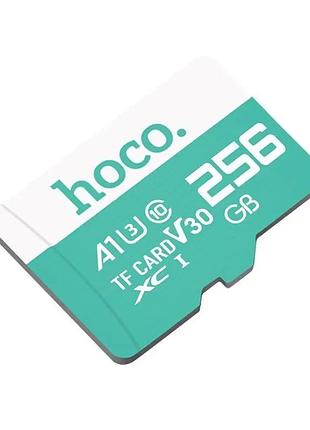Карта пам'яті hoco 256 гб class 10 високошвидкісна для фото і відео